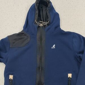 Kangol Kids Blue Zip-Up Jacket